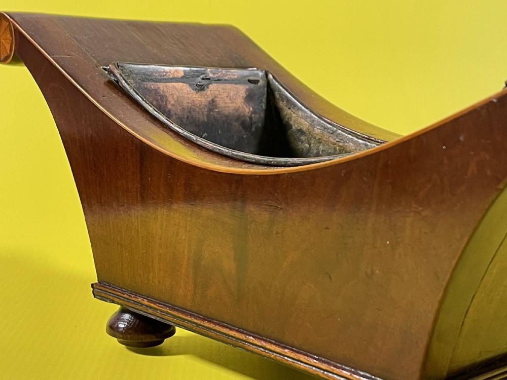 Antique Mahogany Planter View IV