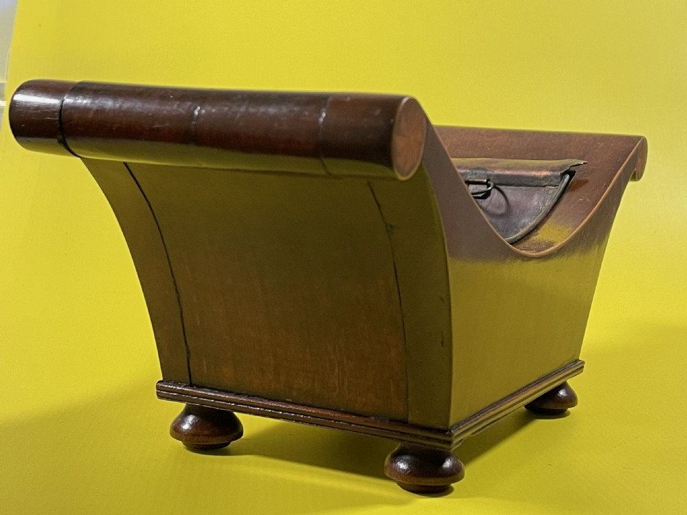 Antique Mahogany Planter View XI