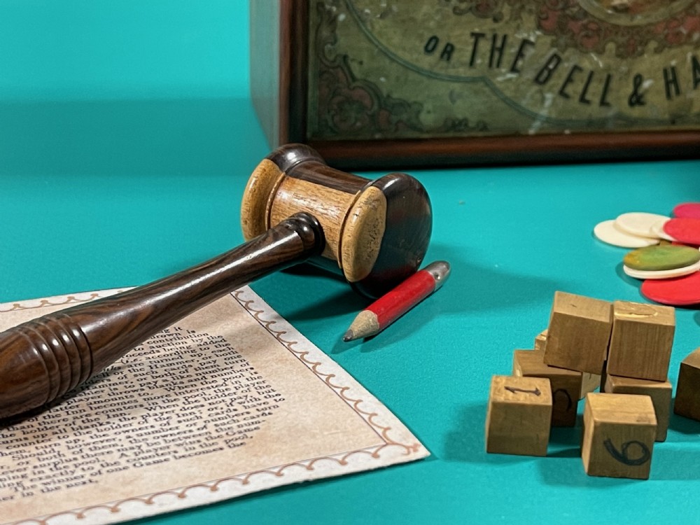 Antique Bell & Hammer Game View III