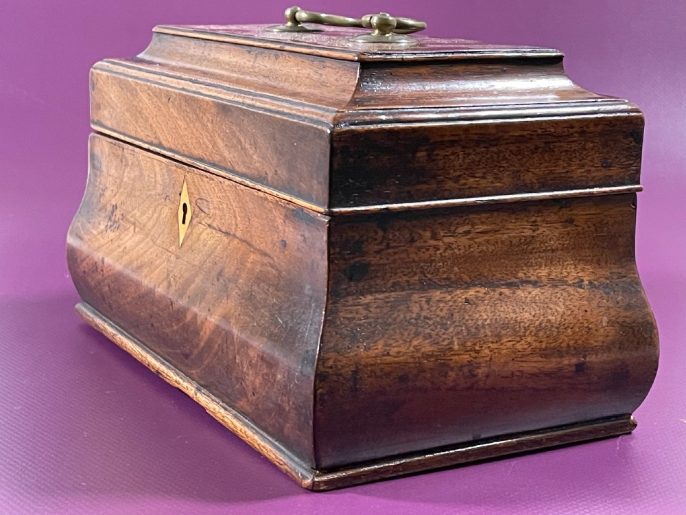 Georgian Bombe Shaped Tea Chest