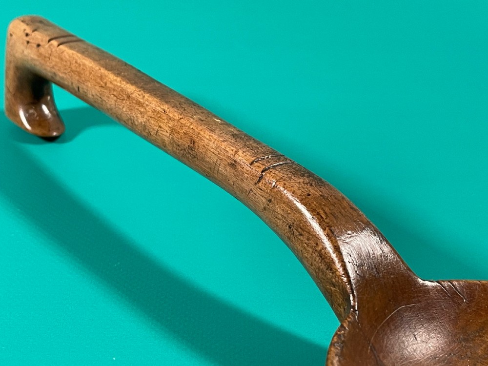 Antique Welsh Cawl Ladle View V
