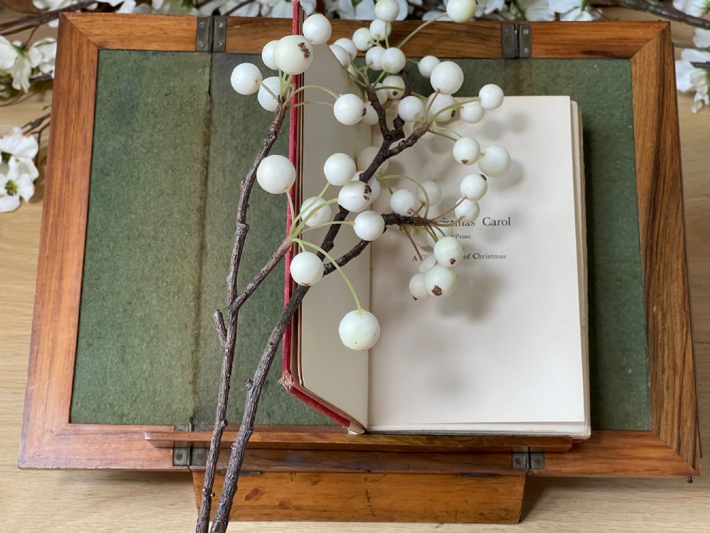 An Unusual Antique Folding Book or Music Stand Box View IV