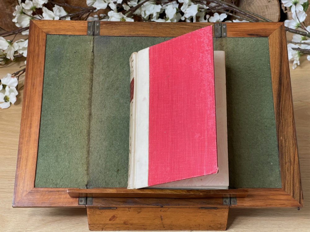 An Unusual Antique Folding Book or Music Stand Box View VIII