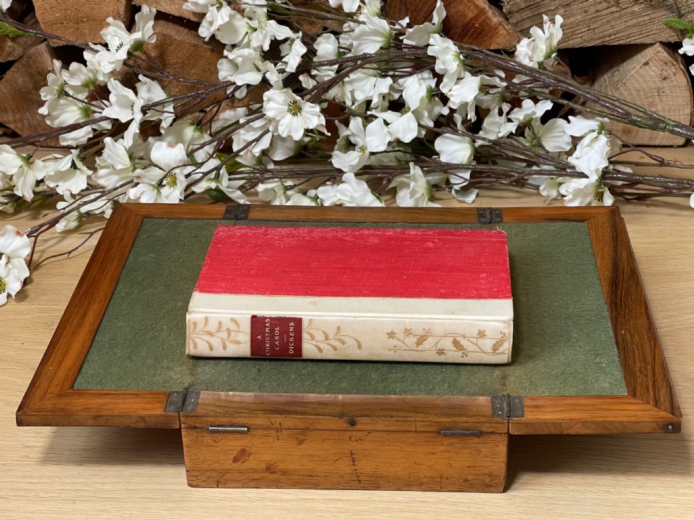 An Unusual Antique Folding Book or Music Stand Box View XI