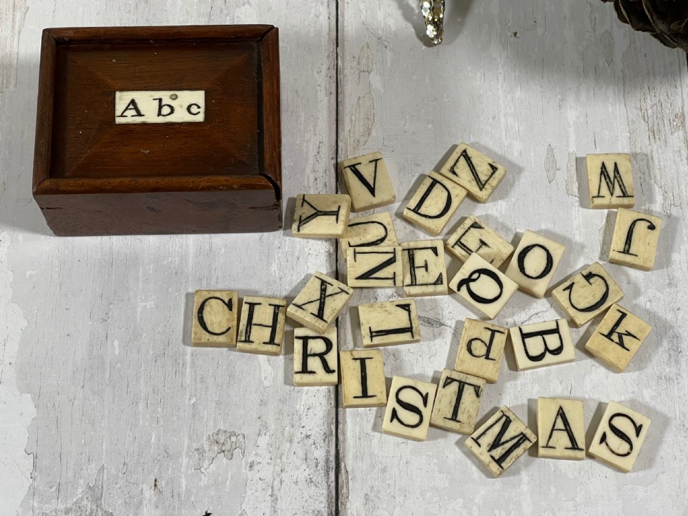 Antique Alphabet & Spelling Box View IV