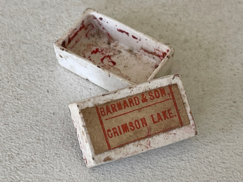 Antique Artists Paint Box View VIII