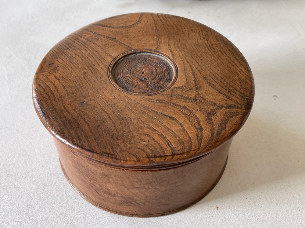 Antique Elm Spice Box View XIV