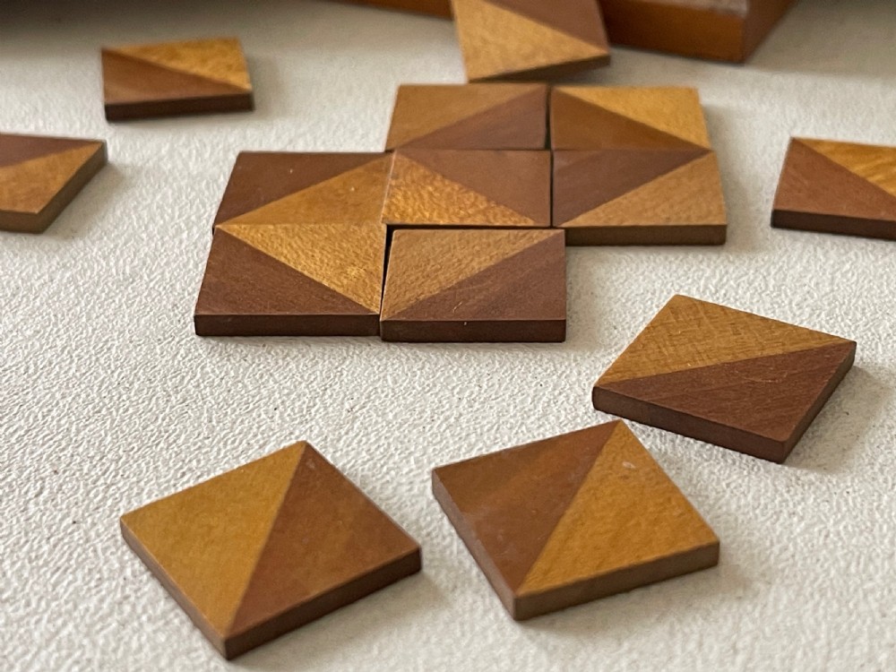 Antique Mosaic Wooden Puzzle View II