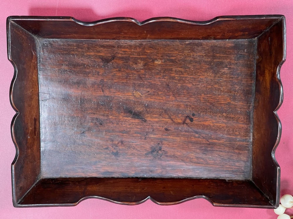 A Small Georgian  Mahogany Tray View VI