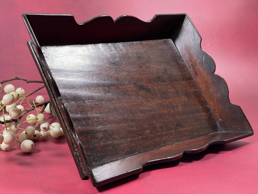 A Small Georgian  Mahogany Tray View VII