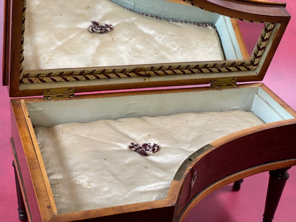 Antique Piano Shaped Box - great jewellery box View III