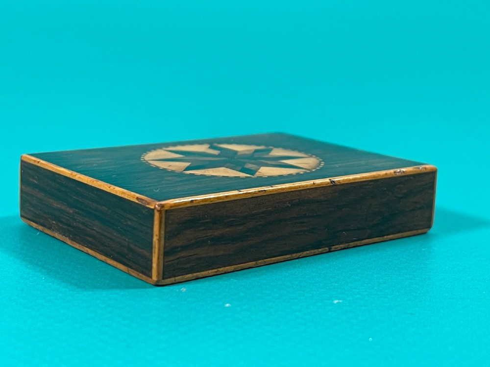 Antique Tunbridge Ware Paperweight View II