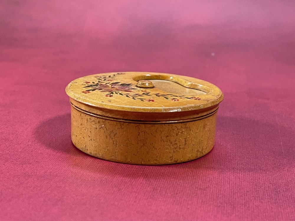 Antique Misers Snuff Box -Tunbridge Ware View II