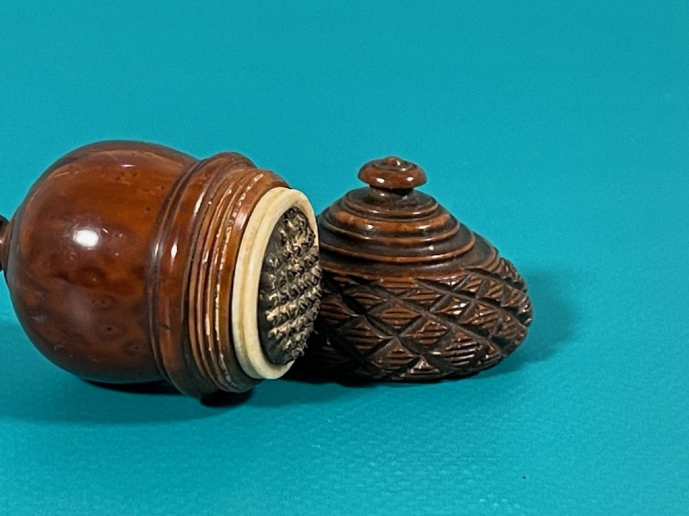 A Georgian Coquilla Nutmeg Grater View IV