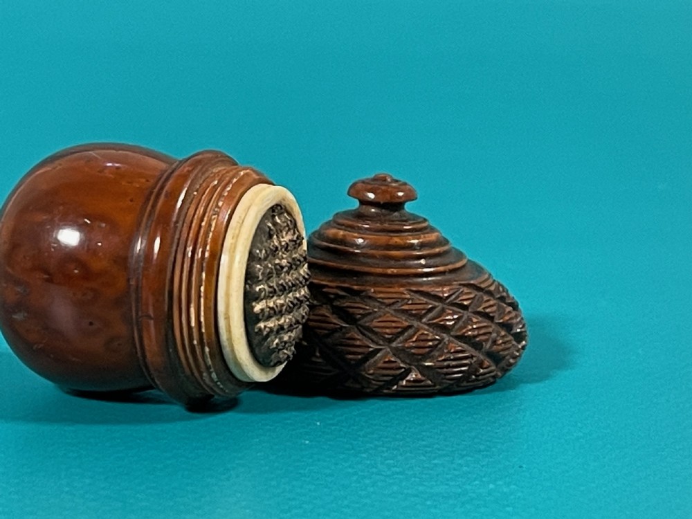 A Georgian Coquilla Nutmeg Grater View V