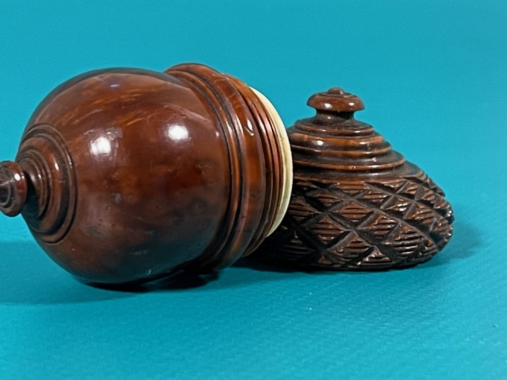 A Georgian Coquilla Nutmeg Grater View VI
