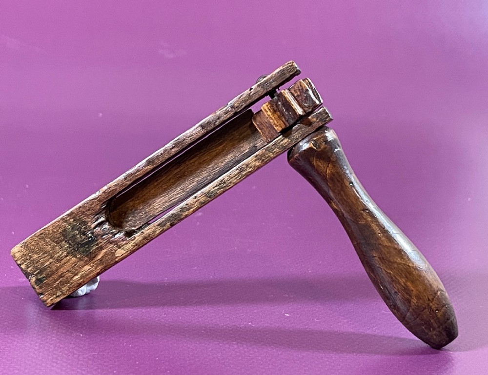 Antique Treen Child's Bird Scarer  View V