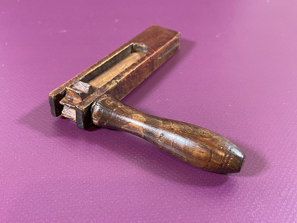 Antique Treen Child's Bird Scarer  View IX