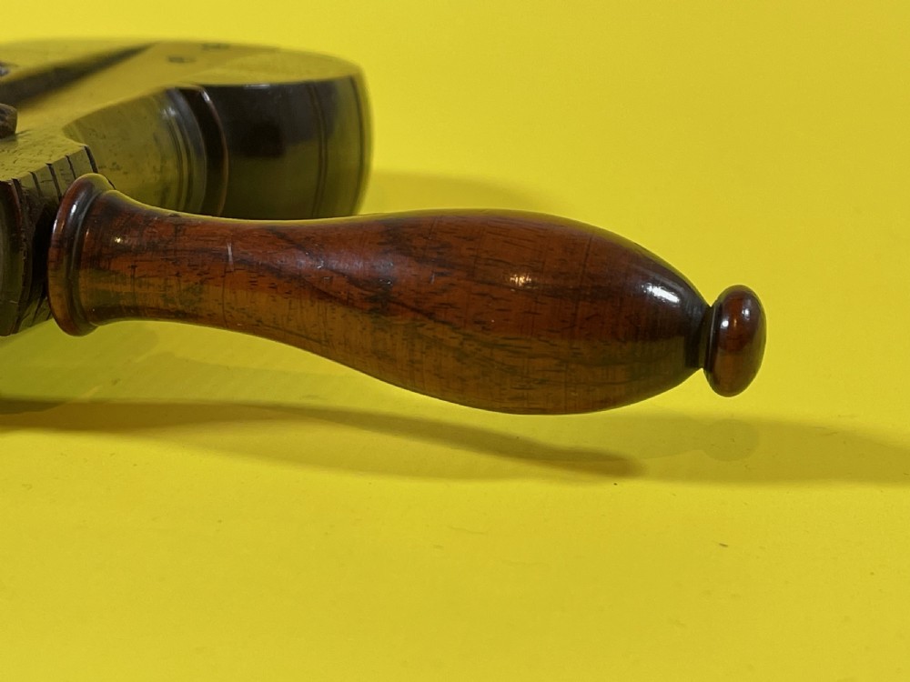 An Antique  Rosewood Bird Scarer - treen View VIII
