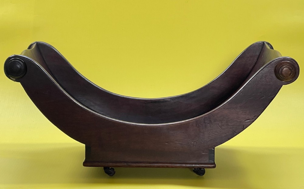 A Georgian Mahogany Cheese Coaster View VI