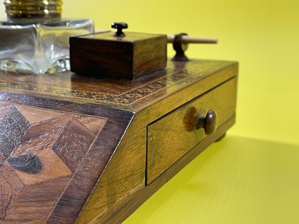 A Small Tunbridge Ware Desk Companion View III