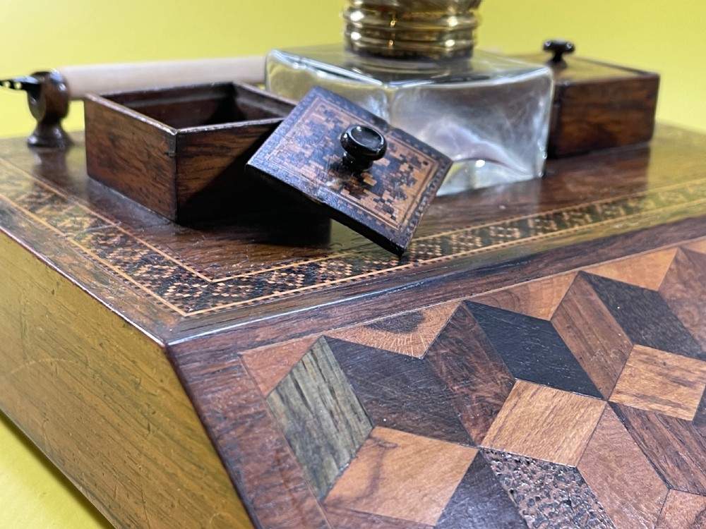 A Small Tunbridge Ware Desk Companion View IV
