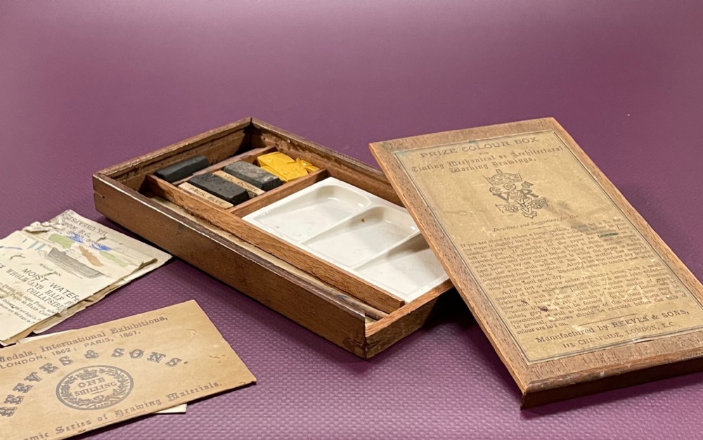 Antique Artist Box