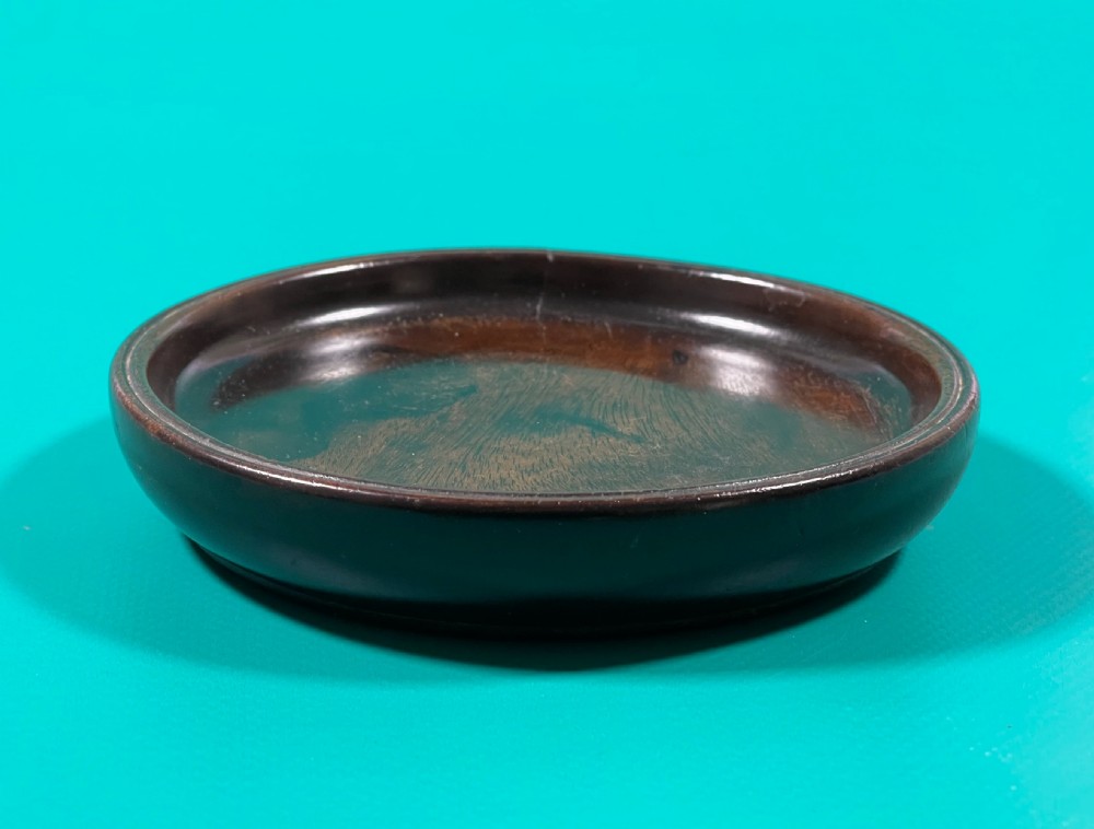 Antique Georgian Mahogany Wine Coaster - treen View VII