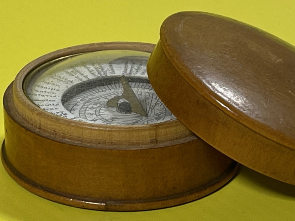 Antique Pantochronometer - Sun Dial/Compass