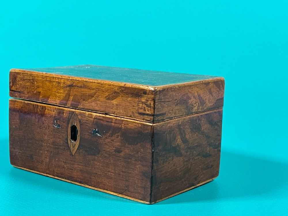 Antique Georgian Mini Box - Partridge Wood