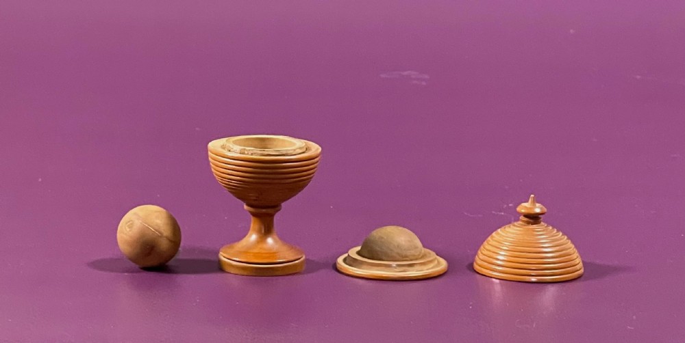 Antique Treen Magic Trick