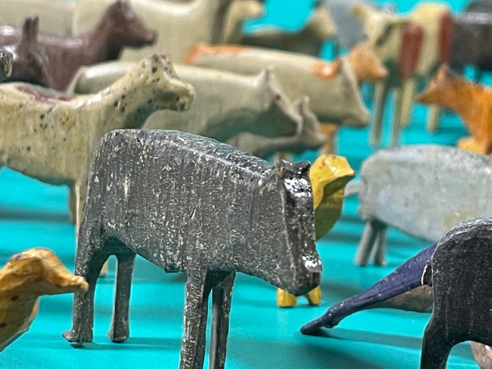 Antique Noahs Ark - 90+ animals & birds View XX