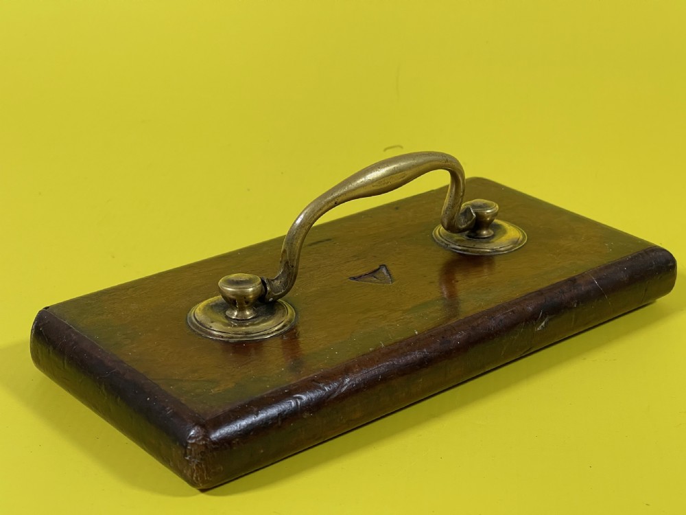 A Georgian Naval Chart Weight