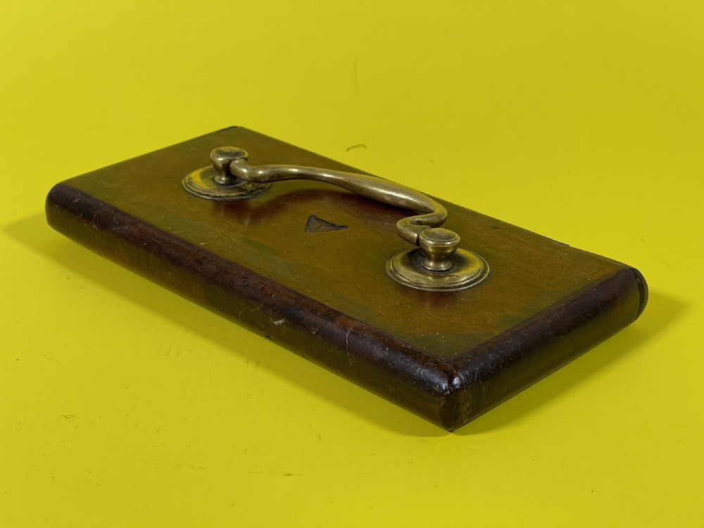A Georgian Naval Chart Weight View X