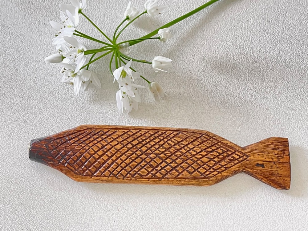 An 18th centurt antique treen knitting sheath  View VI