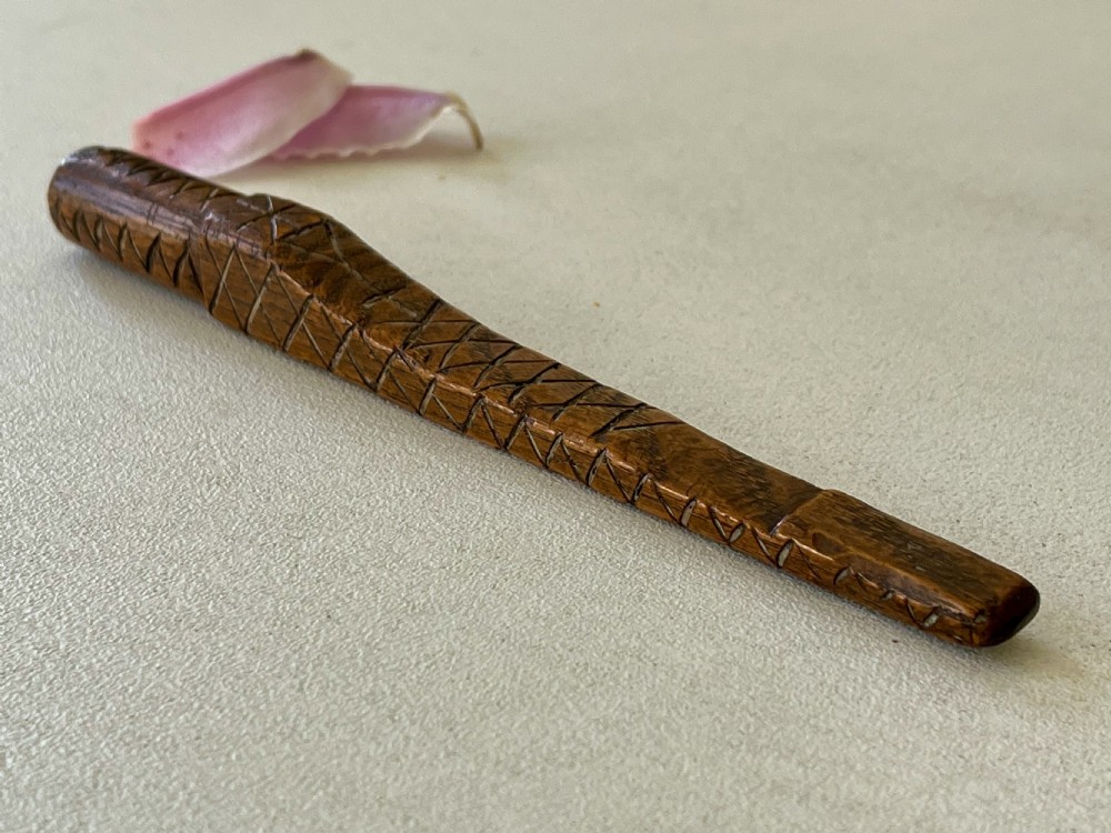 An 18th centurt antique treen knitting sheath  View XI