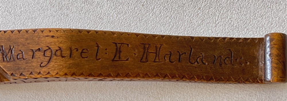  Antique Treen Knitting Sheath  View XI