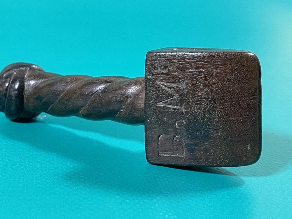 Antique Treen Sailor's Press View II