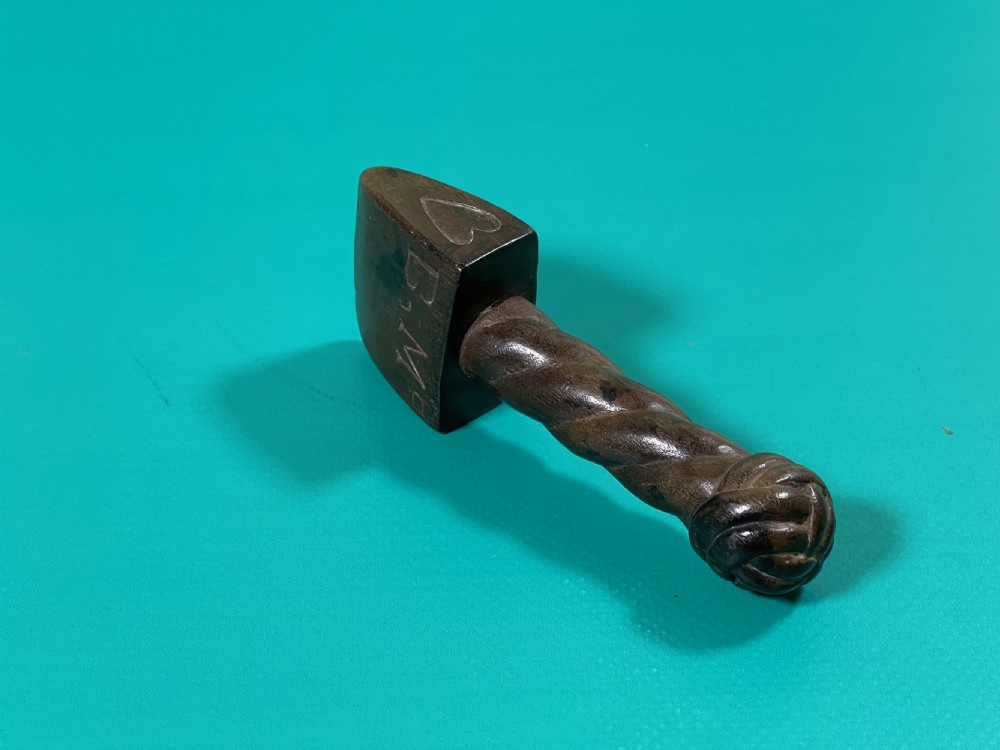 Antique Treen Sailor's Press View IV