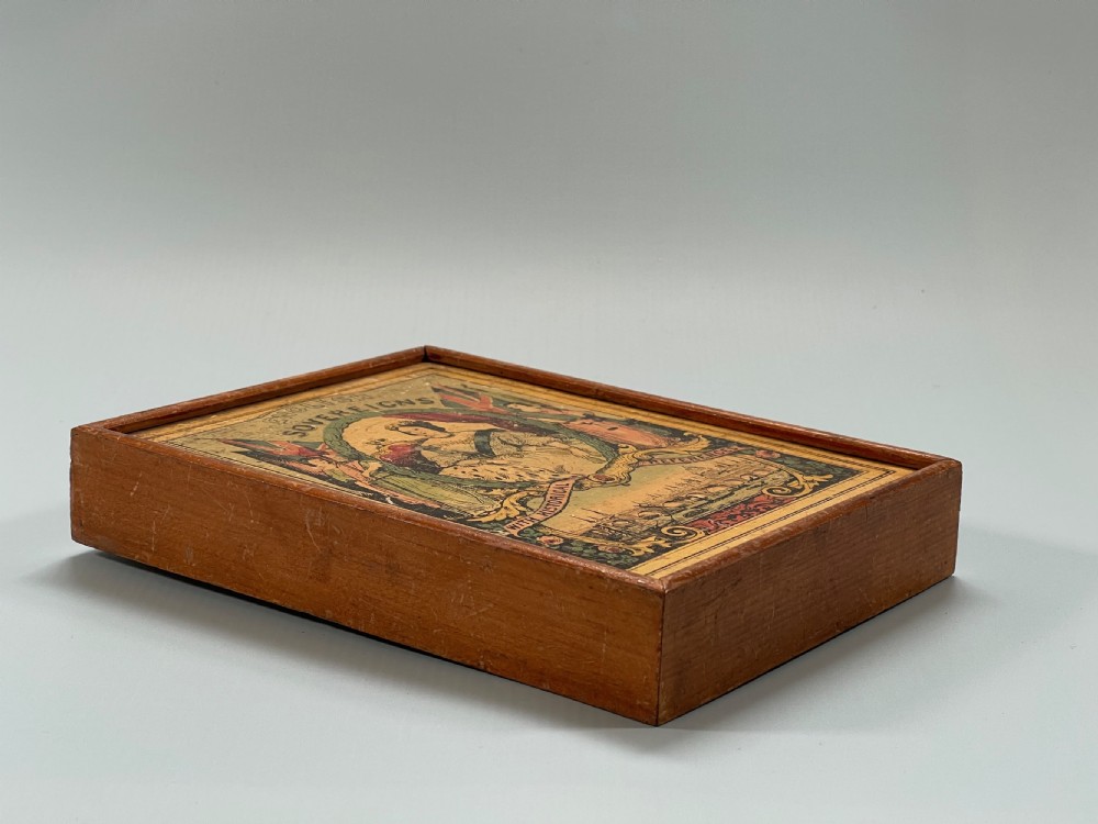 An antique dissected puzzle  - English Kings and Queens View II