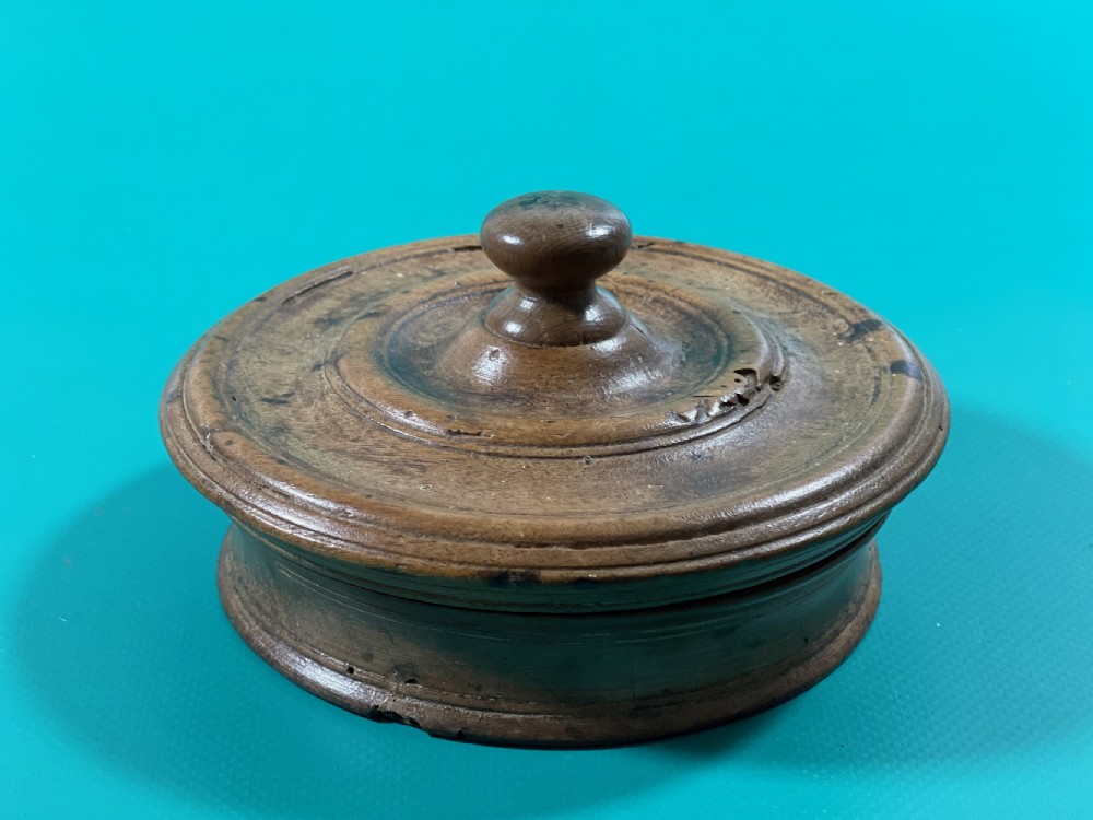 Antique Treen Spice Box  - From Dr Reckless Collection