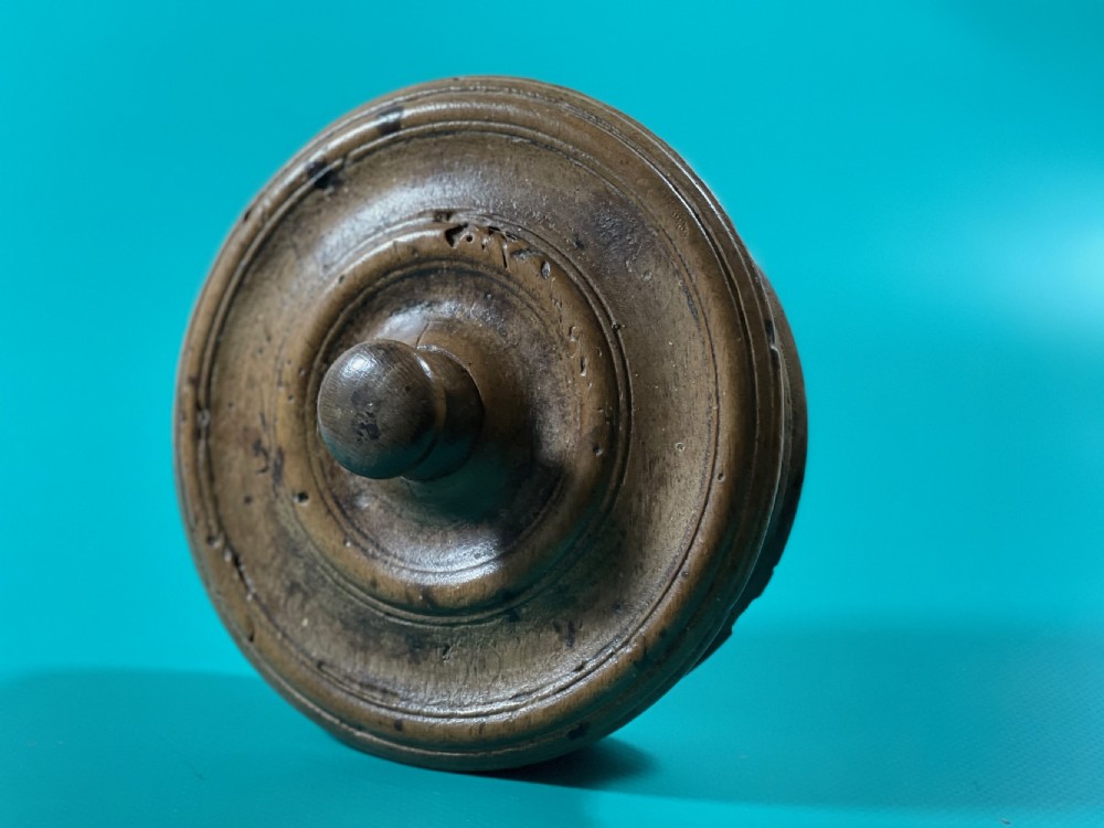 Antique Treen Spice Box  - From Dr Reckless Collection View III