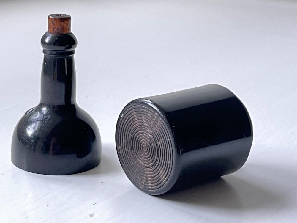 An Unusual Antique Treen Go to Bed - shaped as a wine bottle View IV
