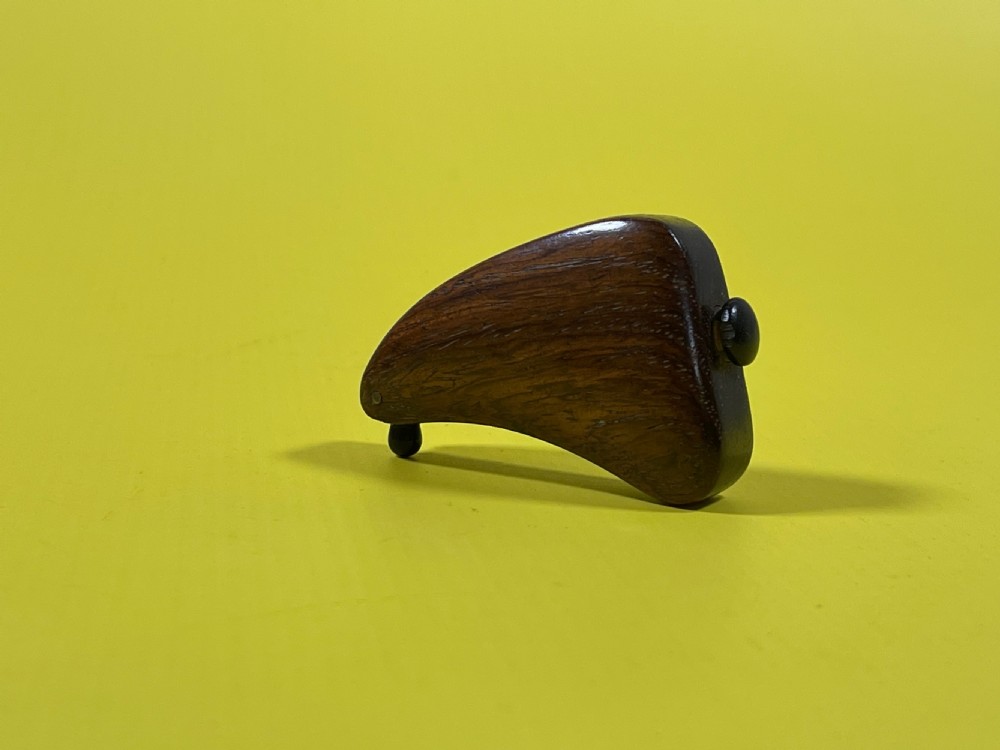 An Unusual Shaped Antique Treen Snuff Box View II