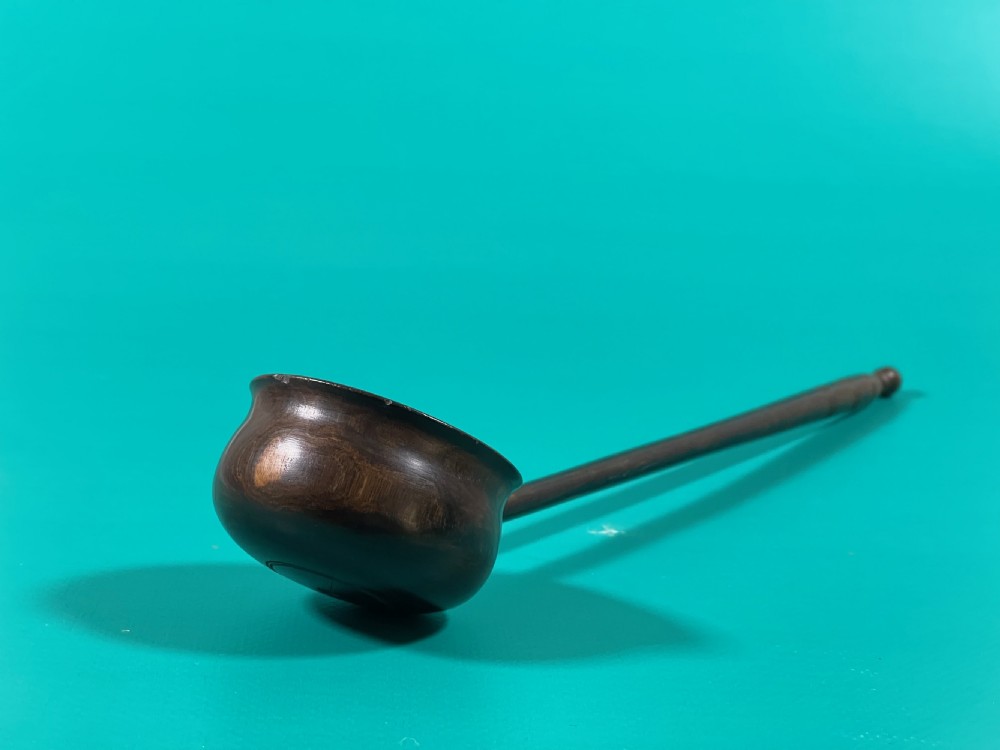 ANTIQUE TREEN PUNCH Ladle