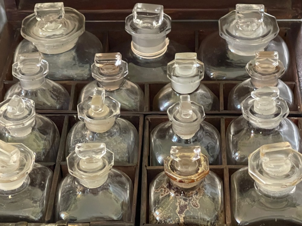 A Small Mahogany Apothecary Cabinet - fully fitted  View XXIII