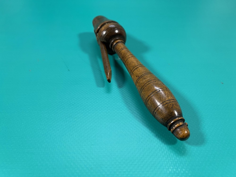 Antique Treen Teachers Clicker View II