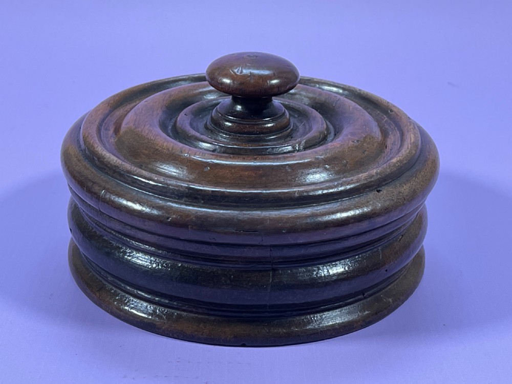 Antique Treen Spice Box