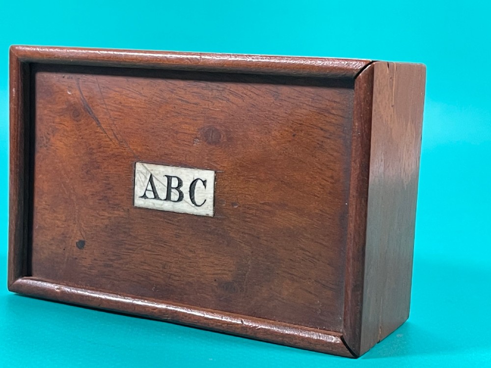 Antique Alphabet Box View IV