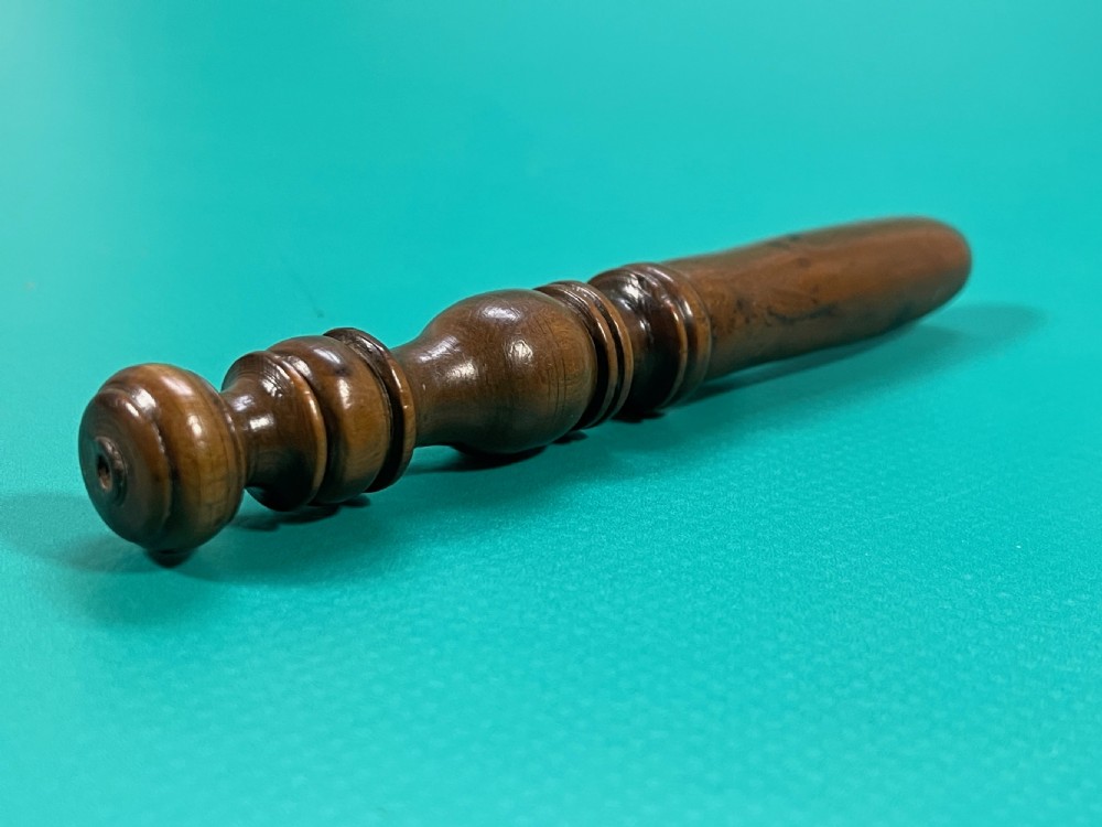 Antique Treen 18th Century Apple Corer View II